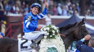 Sovereignty, Junior Alvarado, Belmont Stakes, Saratoga Race Course, Triple Crown, America's Best Racing, horse racing, ABR